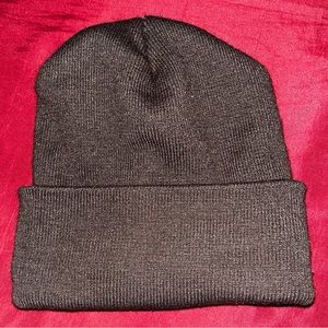 Basic Plain Brown Beanie
